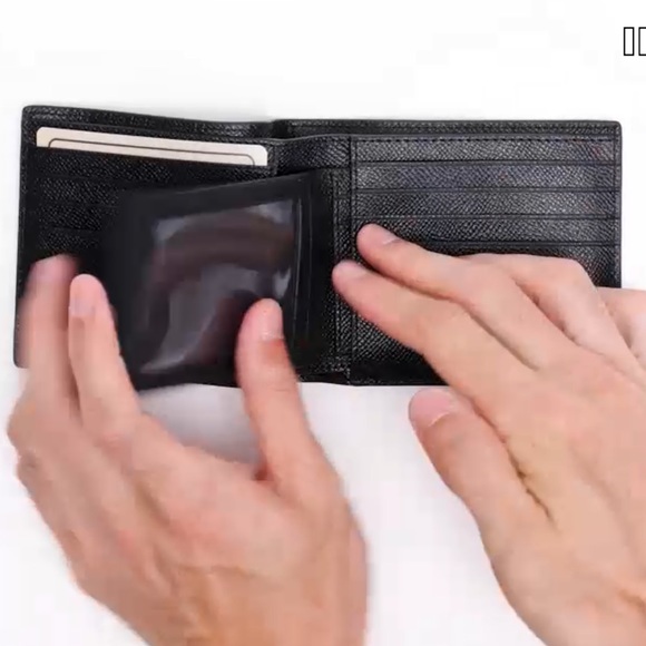 COACH 3 In 1 Leather Wallet - Picture 5 of 9